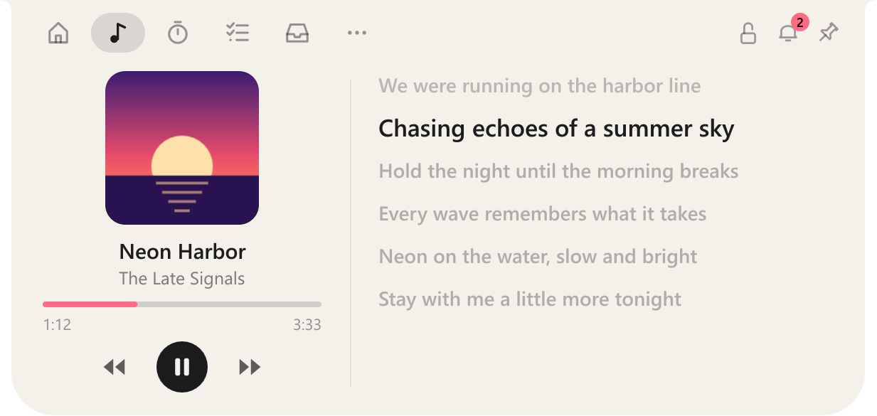 Light theme